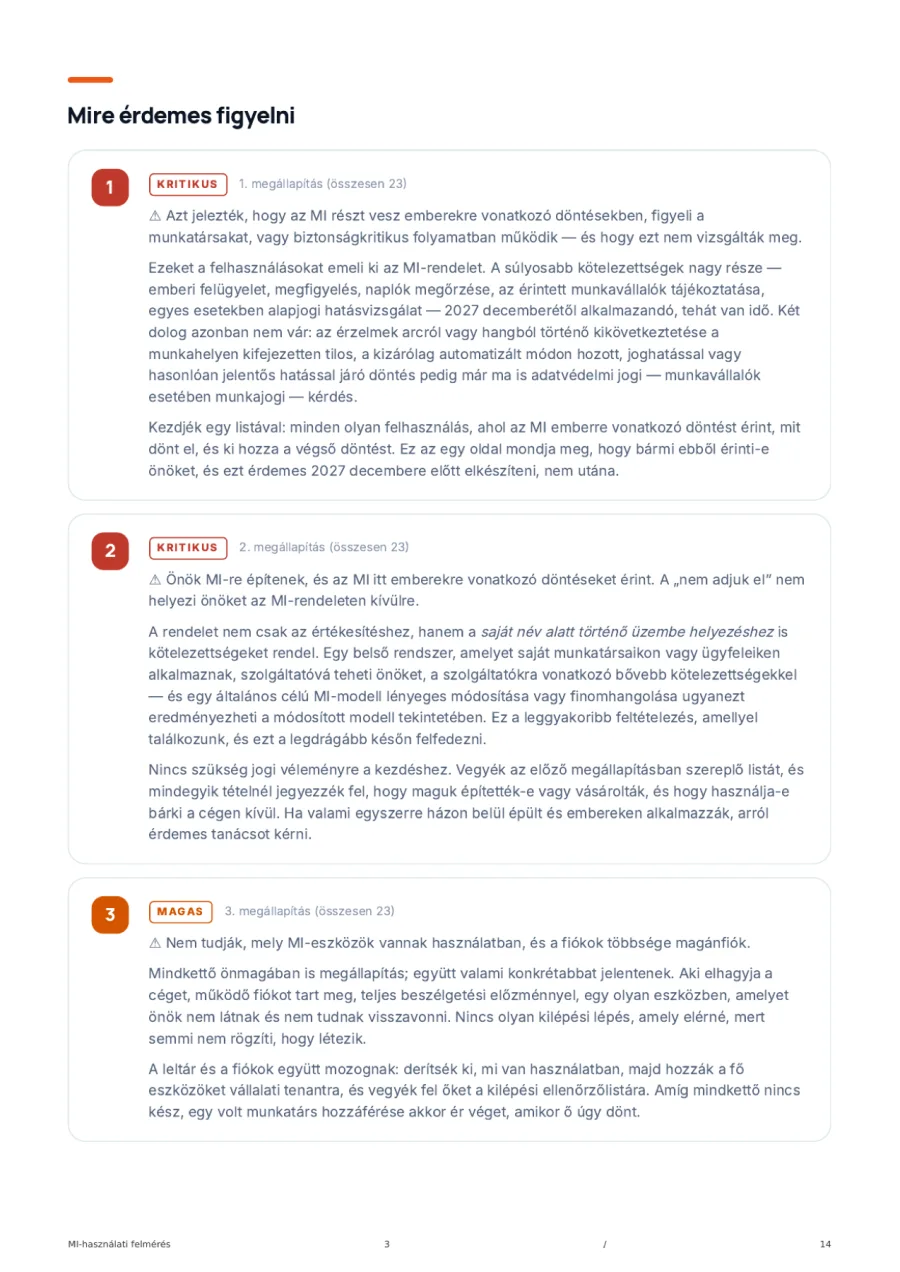 Mire érdemes figyelni